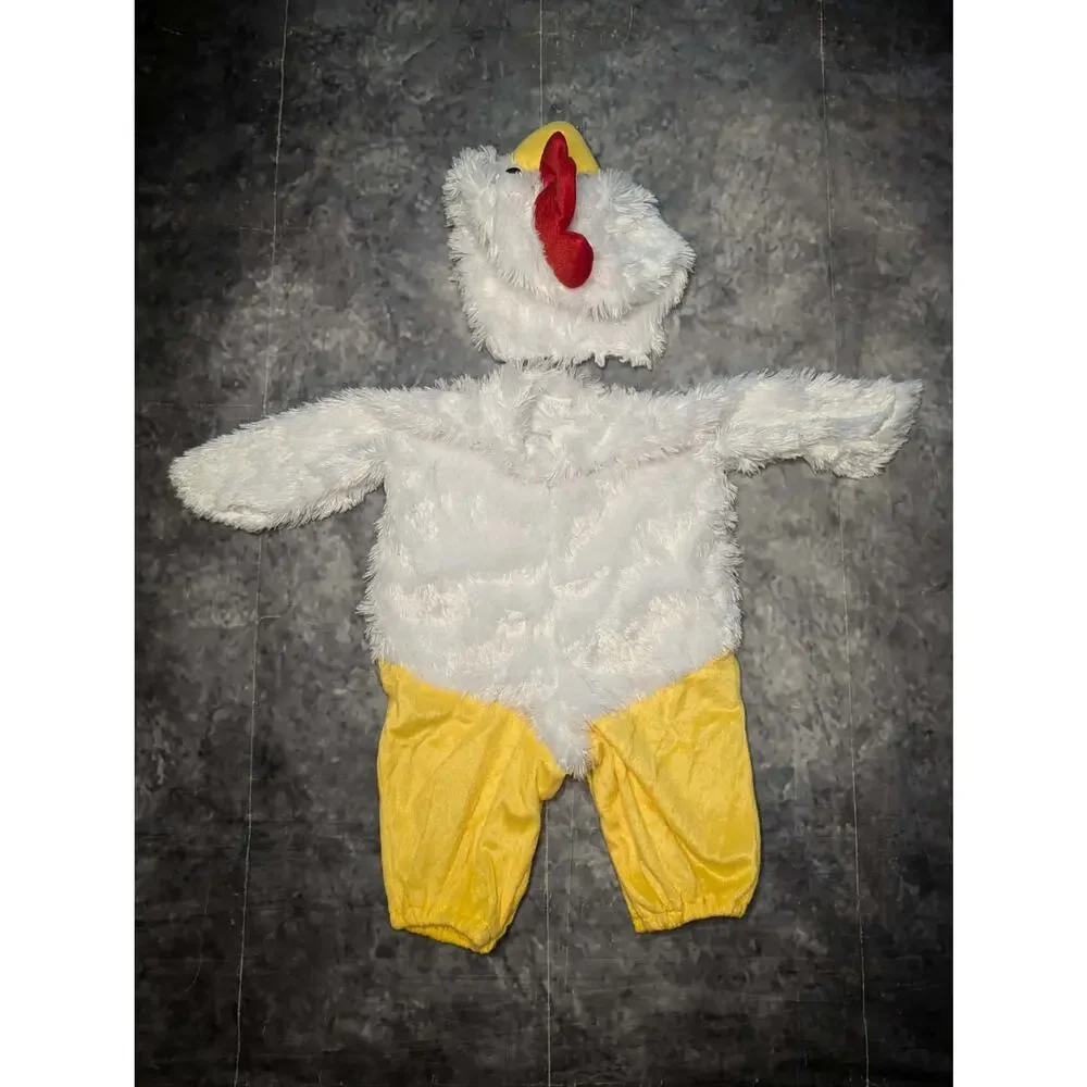 Cute Baby Chicken Animal Halloween Costume Toddler Size 0-6 Months